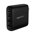 Amazon Basics 98W Four-Port GaN Wall Charger