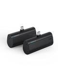 2 Pack USB-C 5000mAh Portable Fast Chargers