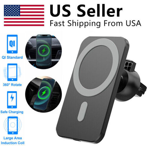 iPhone Magnetic Car Charger Mount with Magsafe