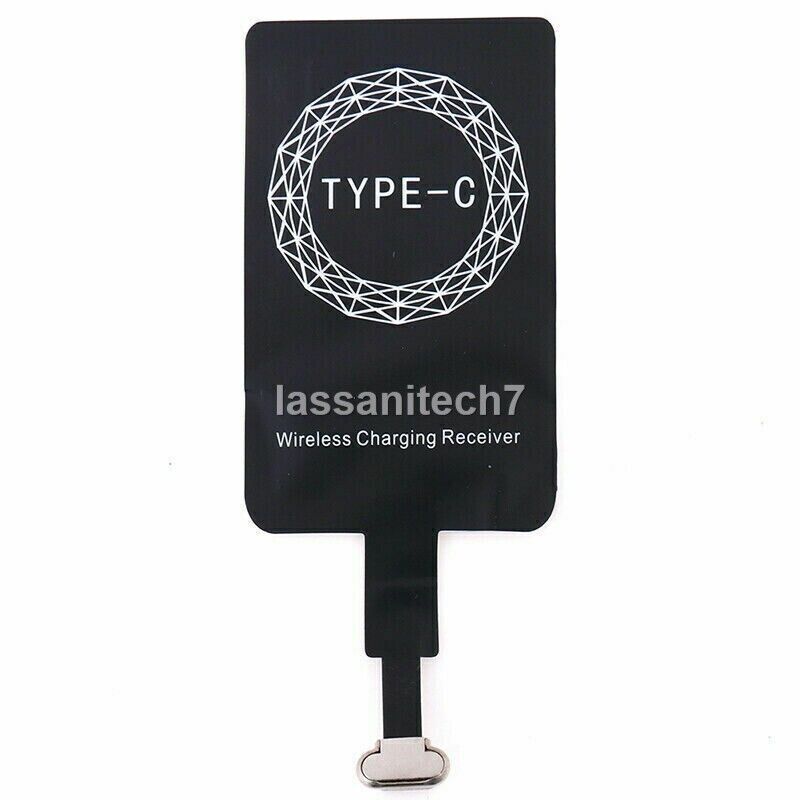 USB-C QI Wireless Charger Adapter for Phones