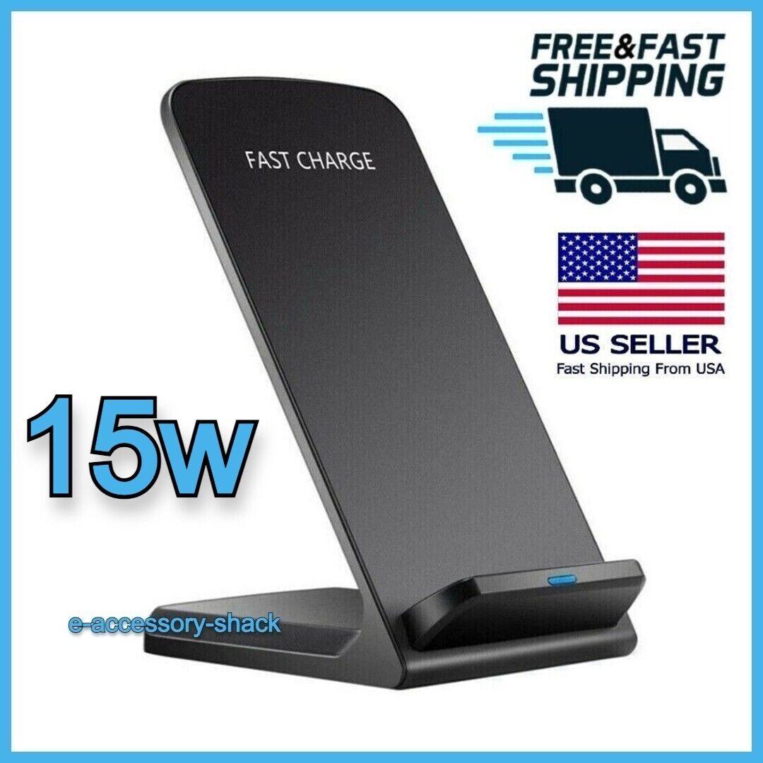 Qi Wireless Charging Stand for Galaxy iPhone