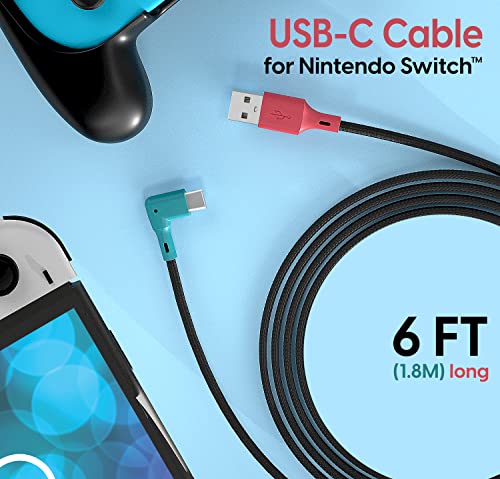 USB-C Charger Cable for Nintendo Switch - 90° Tip