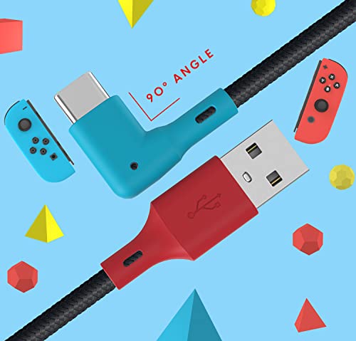 USB-C Charger Cable for Nintendo Switch - 90° Tip