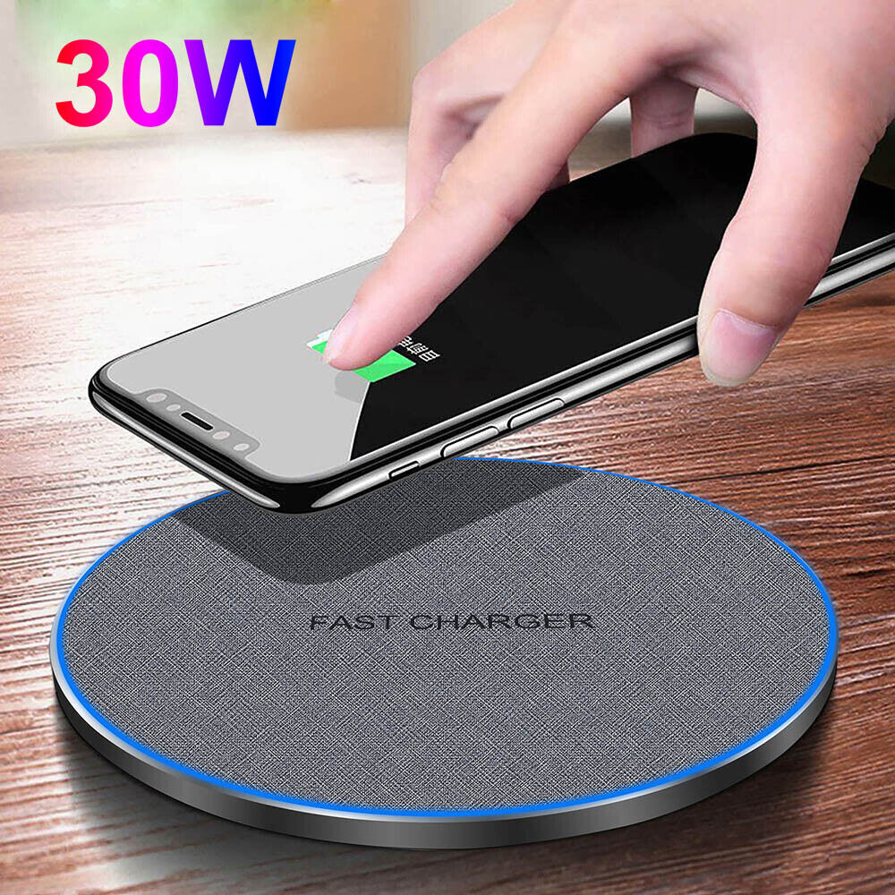 Fast 30W Wireless Charger for Samsung Devices