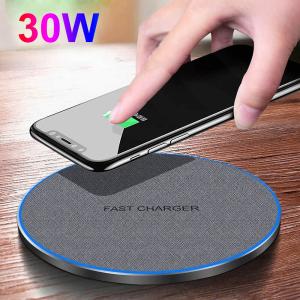30W Fast Wireless Charger for Samsung Phones