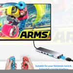 Morease 8-in-1 USB-C Hub with 4K Support