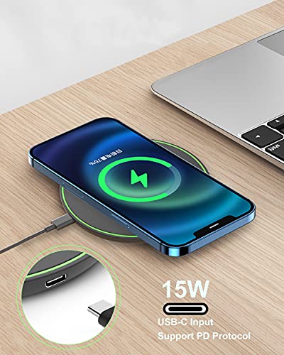 15W Fast Wireless Charging Pad for Samsung & iPhone
