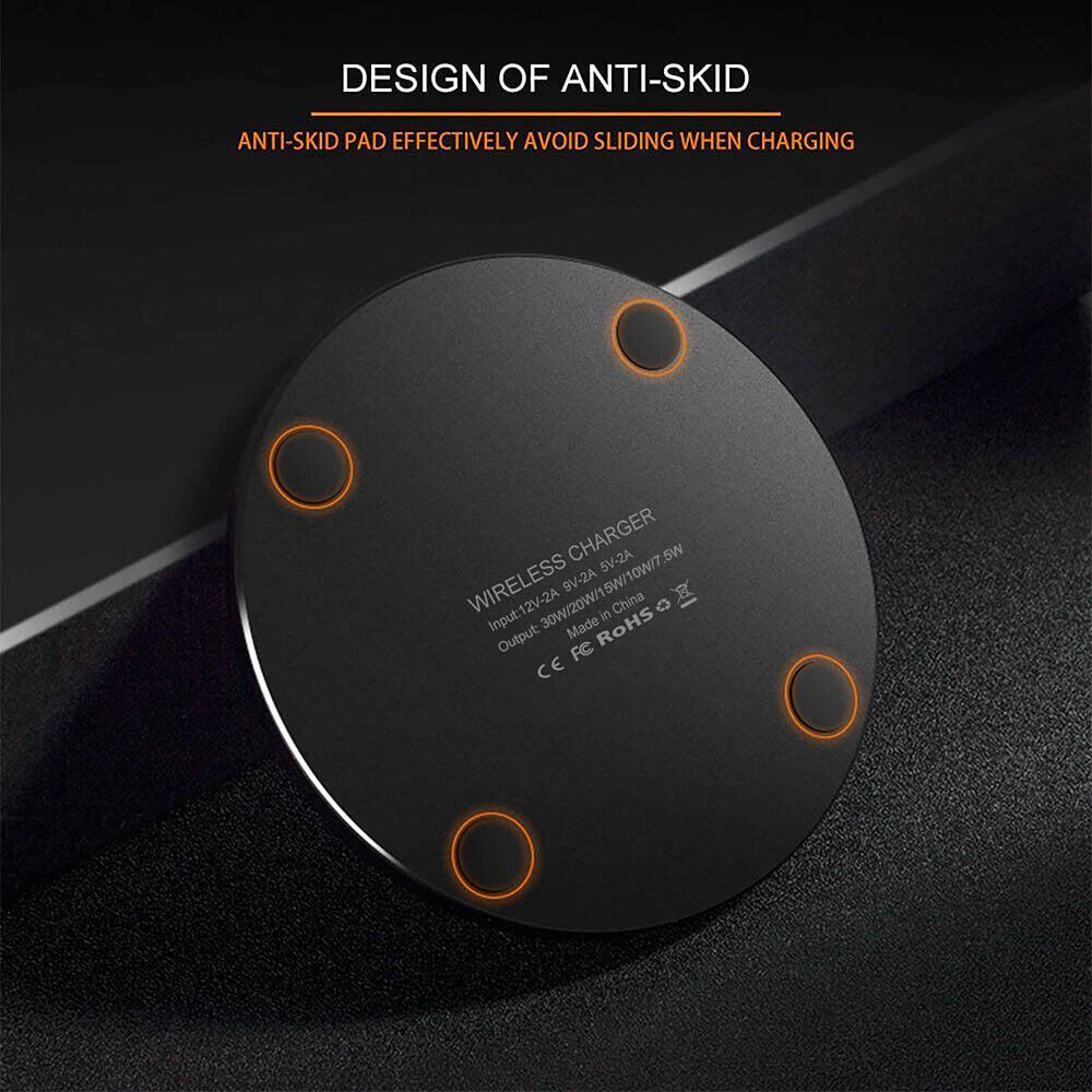 30W Fast Wireless Charger for Samsung Phones