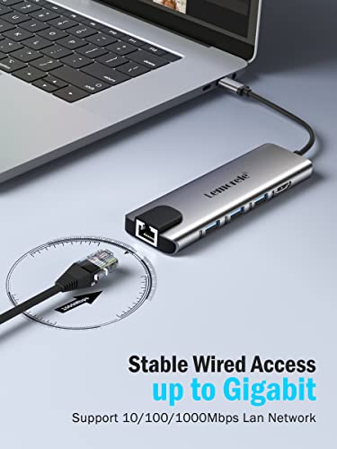 Lemorele 9-in-1 USB-C Multiport Hub Adapter