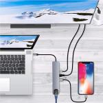 8-in-1 USB C Hub with 87W Charging