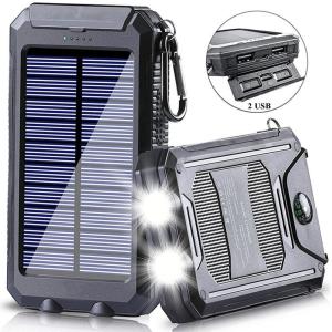 Portable Solar Power Bank for USB-C Devices