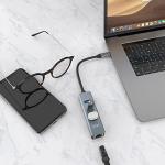 USB C to Ethernet Adapter with 3 USB Ports