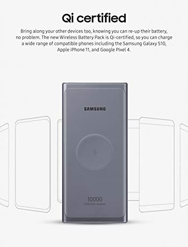 SAMSUNG 10,000 mAh Fast Wireless Charger Pack