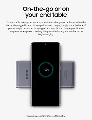 SAMSUNG 10,000 mAh Fast Wireless Charger Pack
