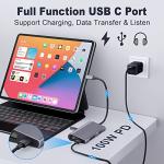 8-in-1 USB C Hub with Ethernet and HDMI