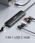 7-in-1 USB-C Hub with HDMI and Ethernet