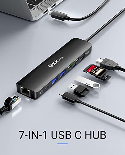 7-in-1 USB-C Hub with HDMI and Ethernet