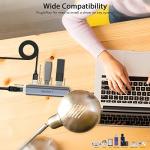 4-in-1 USB-C to Ethernet Adapter and Hub