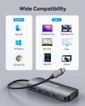 ABLEWE 8-in-1 USB-C Hub with HDMI and Ethernet