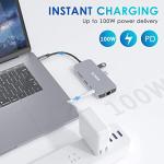 9-in-1 USB-C Hub for Laptops with 4K HDMI