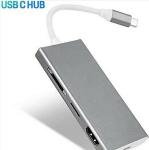 Byroras 7-in-1 USB-C Hub for MacBooks and PCs