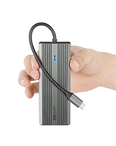 SANZANG 8-in-1 USB-C Dock with 4K HDMI