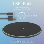 WATCHEM 15W Fast Wireless Charger - Qi-Certified