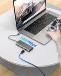 SANZANG 8-in-1 USB-C Hub with HDMI & Ethernet