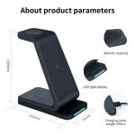 3-in-1 Wireless Charging Dock for iPhone, AirPods, Apple Watch