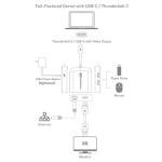 Cable Matters USB-C Multiport Adapter with 8K Display