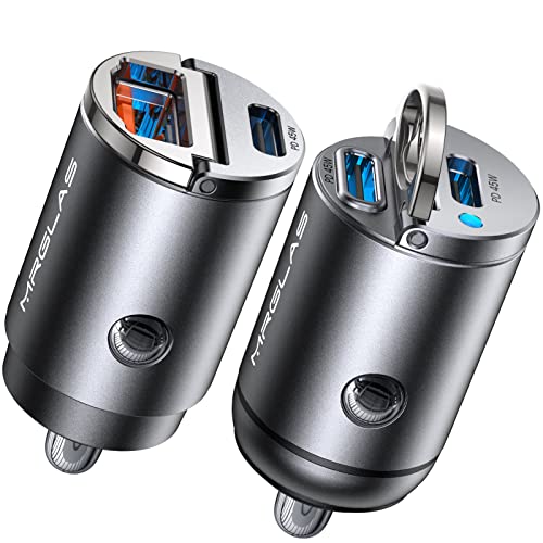 Dual USB-C Car Charger with Fast Charging