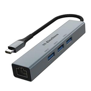Elexlinco USB C Hub with 4 USB 3.0 Ports