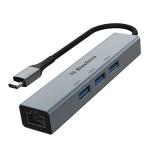 Elexlinco USB C Hub with 4 USB 3.0 Ports