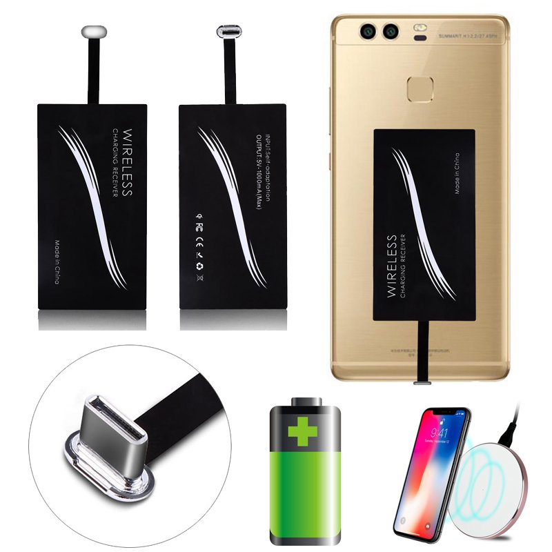 Tebru USB-C Qi Wireless Charger Receiver Module