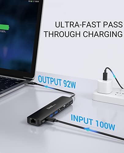 7-in-1 USB-C Hub with HDMI and Ethernet