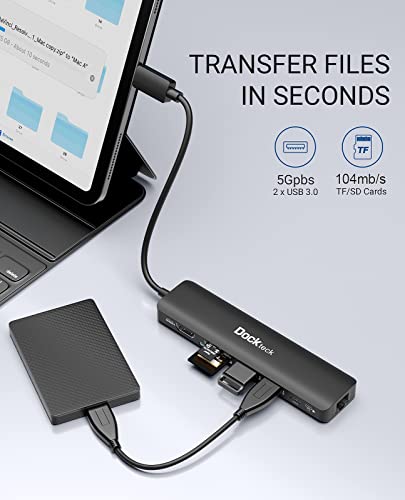 7-in-1 USB-C Hub with HDMI and Ethernet