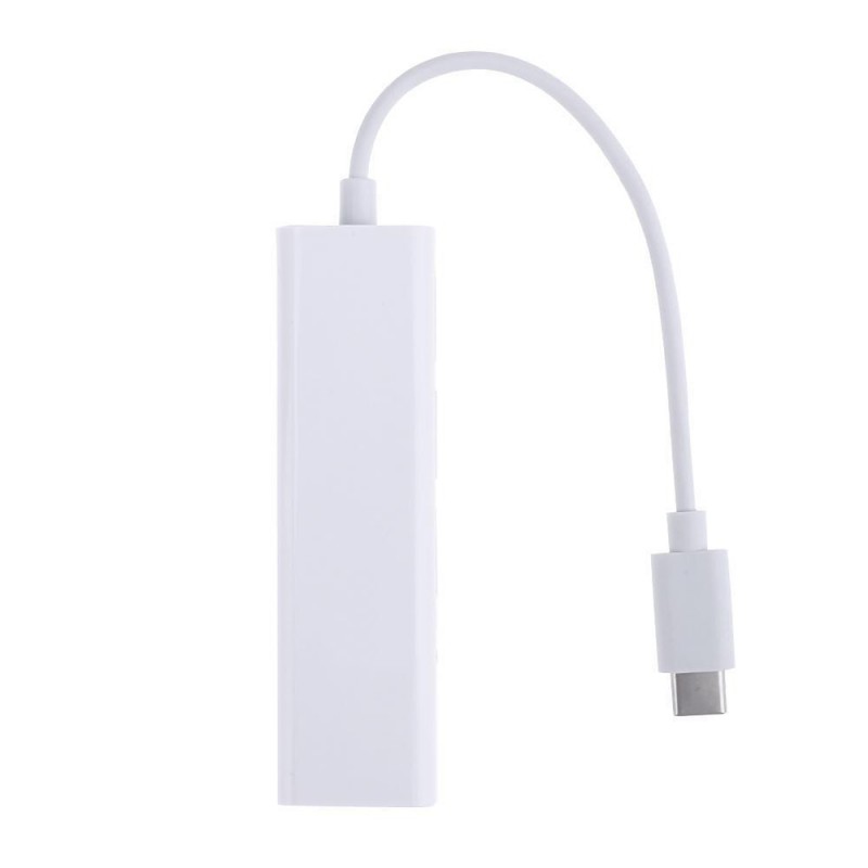 USB-C to Gigabit Ethernet Adapter Hub for MacBook