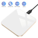 AGPTEK 15W Fast Wireless Charger with USB-C
