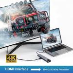 8-in-1 USB-C Hub with 4K HDMI and Ethernet