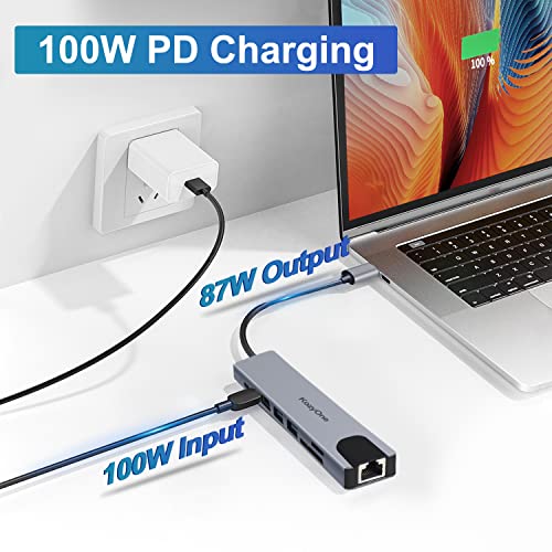 8-in-1 USB-C Hub with 4K HDMI and Ethernet