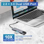 8-in-1 USB-C Hub with 4K HDMI and Ethernet