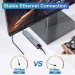 8-in-1 USB-C Hub with 4K HDMI and Ethernet