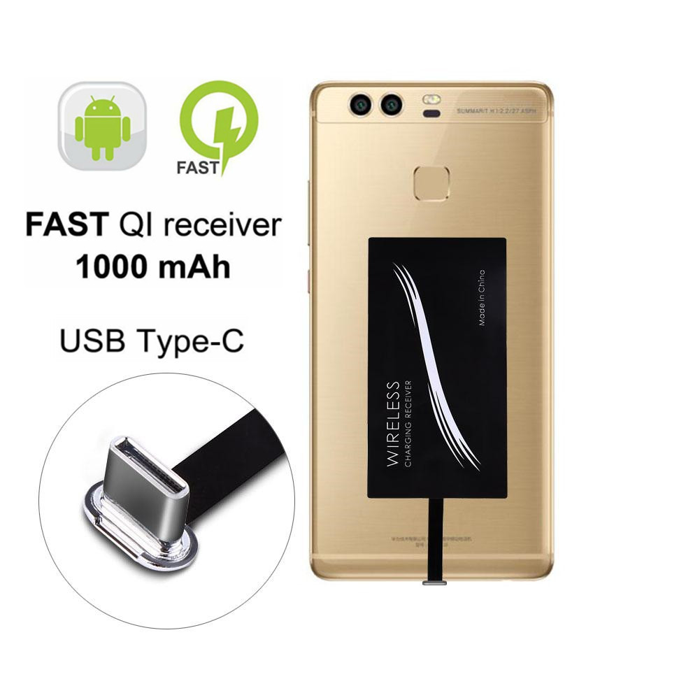 HERCHR USB-C Qi Wireless Charging Receiver Module