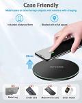 15W Wireless Charging Pad for Samsung & iPhone