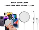 15W Wireless Charger with USB-C Cable for iPhone/Samsung