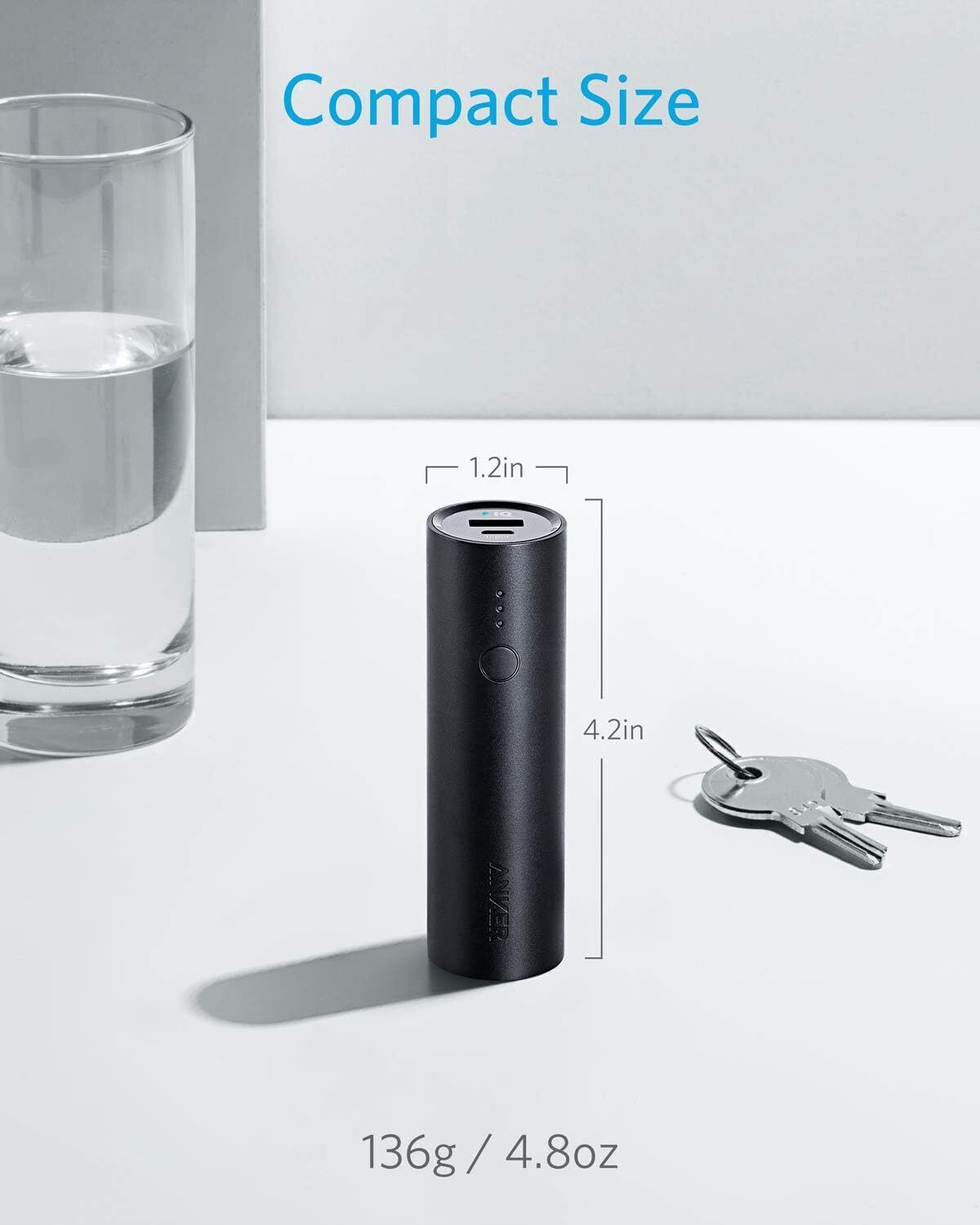 Anker 5000mAh Power Bank for iPhone and Galaxy