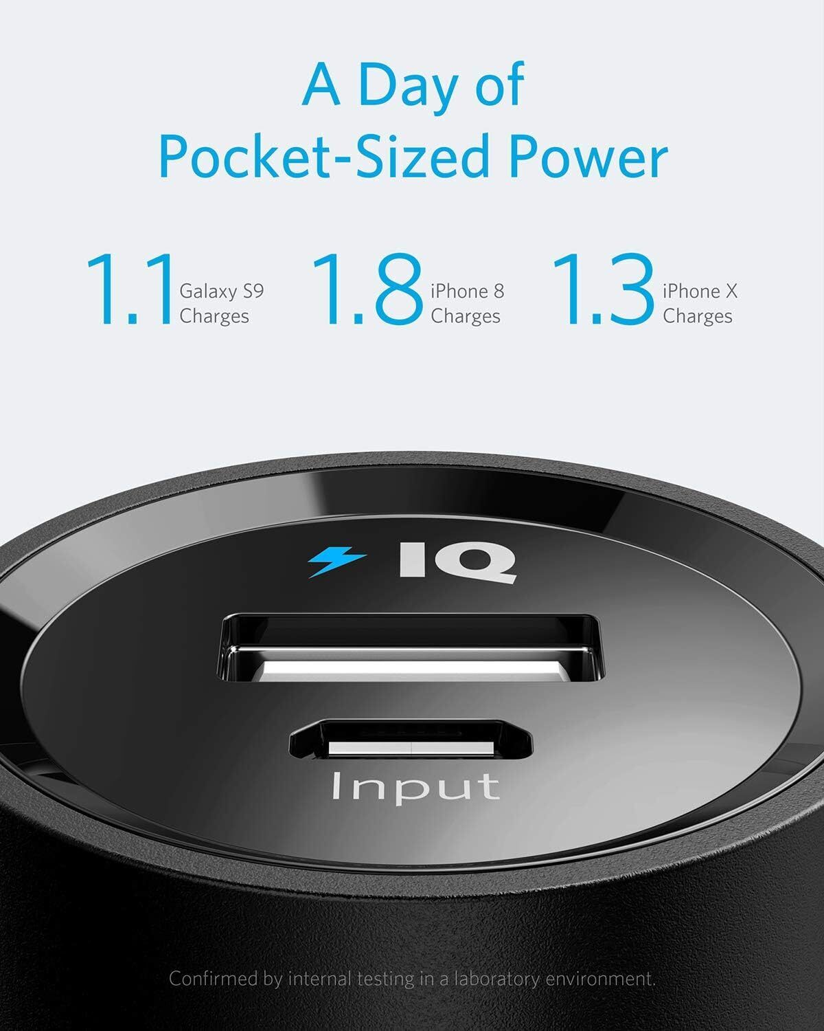 Anker 5000mAh Power Bank for iPhone and Galaxy