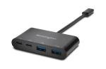 Kensington USB-C 4-Port Hub in Black