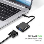USB-C to VGA Adapter for Monitors and Laptops