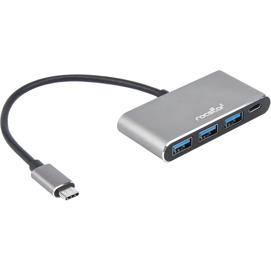 Rocstor USB C Hub - 4 Port Adapter